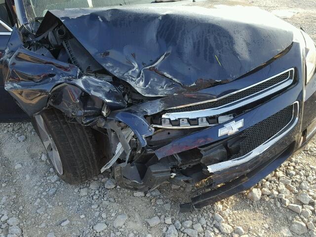 1G1ZC5EU1BF324008 - 2011 CHEVROLET MALIBU 1LT 蓝色 照片 9