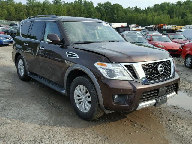 JN8AY2NC8J9551726 - 2018 NISSAN ARMADA SV BROWN photo 1