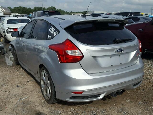 1FADP3L94DL220583 - 2013 FORD FOCUS ST SILVER photo 3