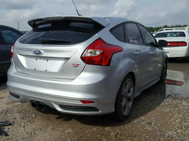 1FADP3L94DL220583 - 2013 FORD FOCUS ST SILVER photo 4