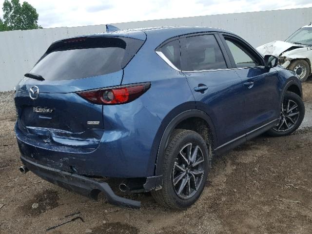 JM3KFBCM1J0372599 - 2018 MAZDA CX-5 TOURI BLUE photo 4