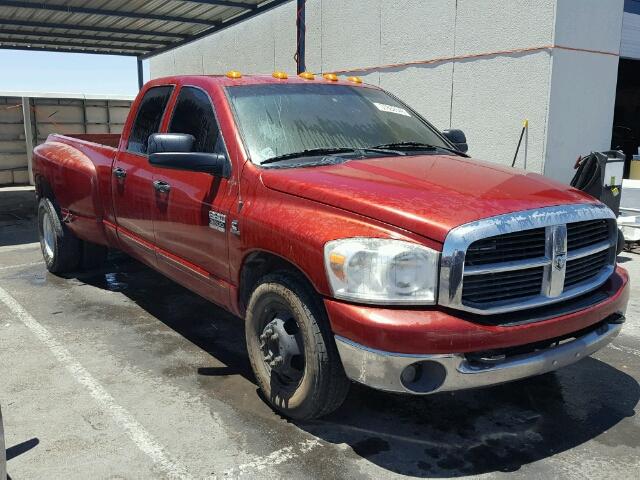 3D7ML48C17G736780 - 2007 DODGE RAM 3500 S RED photo 1