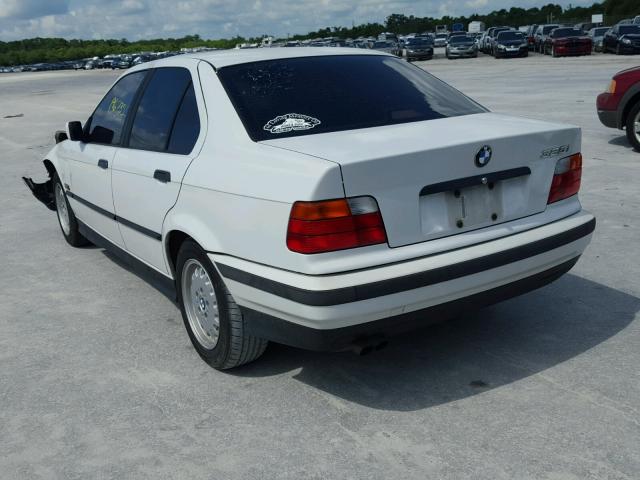 WBACB4325SFM04467 - 1995 BMW 325 I AUTO WHITE photo 3