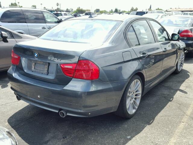 WBAPN7C59AA779004 - 2010 BMW 335 D GREEN photo 4