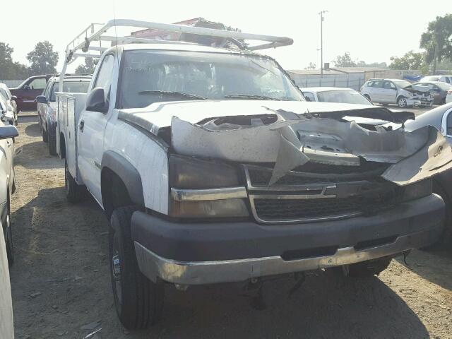 1GBHC24UX6E281419 - 2006 CHEVROLET SILVERADO WHITE photo 1