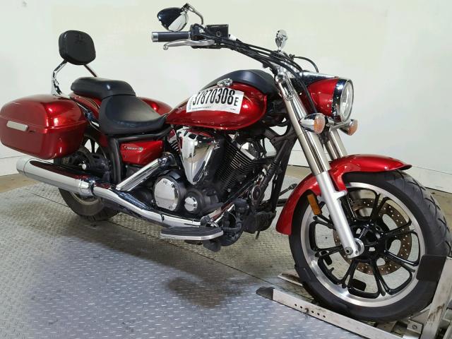 JYAVN01EX9A000625 - 2009 YAMAHA STAR MAROON photo 2