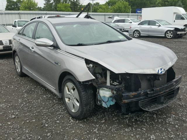 KMHEC4A41CA034917 - 2012 HYUNDAI SONATA HYB SILVER photo 1