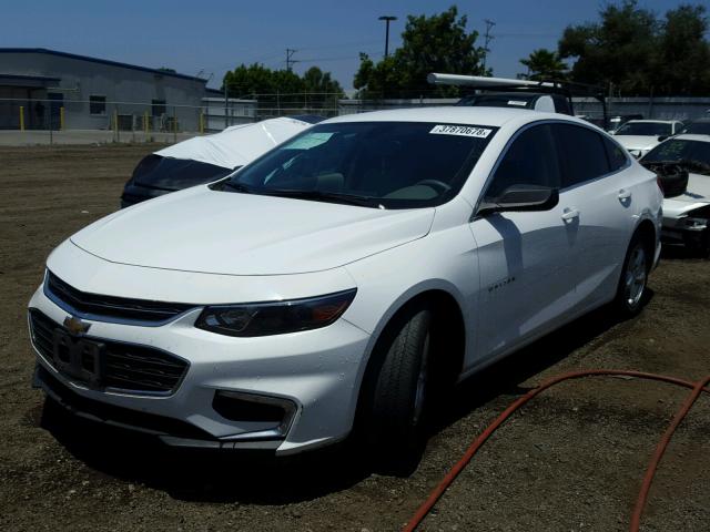 1G1ZB5ST4HF198573 - 2017 CHEVROLET MALIBU LS თეთრი ფოტო 2