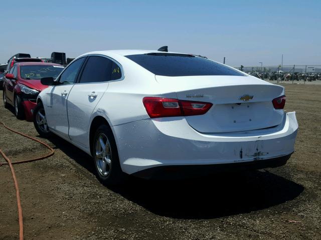 1G1ZB5ST4HF198573 - 2017 CHEVROLET MALIBU LS თეთრი ფოტო 3