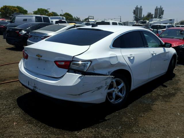 1G1ZB5ST4HF198573 - 2017 CHEVROLET MALIBU LS თეთრი ფოტო 4