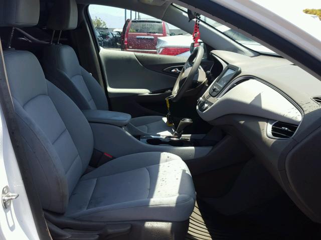 1G1ZB5ST4HF198573 - 2017 CHEVROLET MALIBU LS თეთრი ფოტო 5