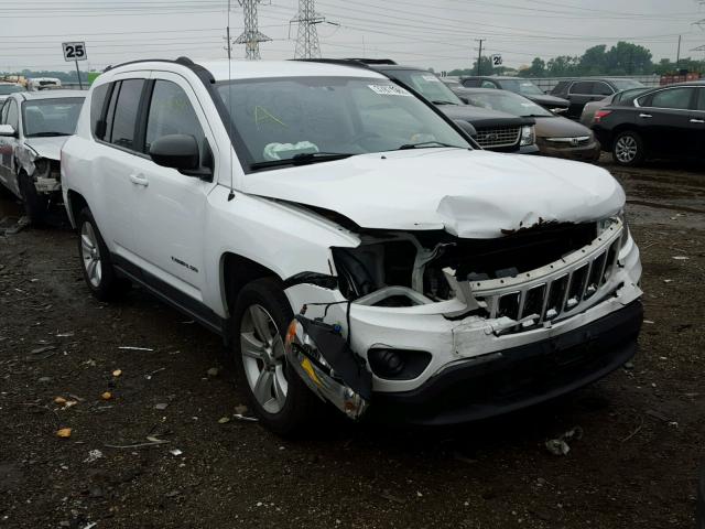 1J4NF1FB3BD176131 - 2011 JEEP COMPASS SP WHITE photo 1