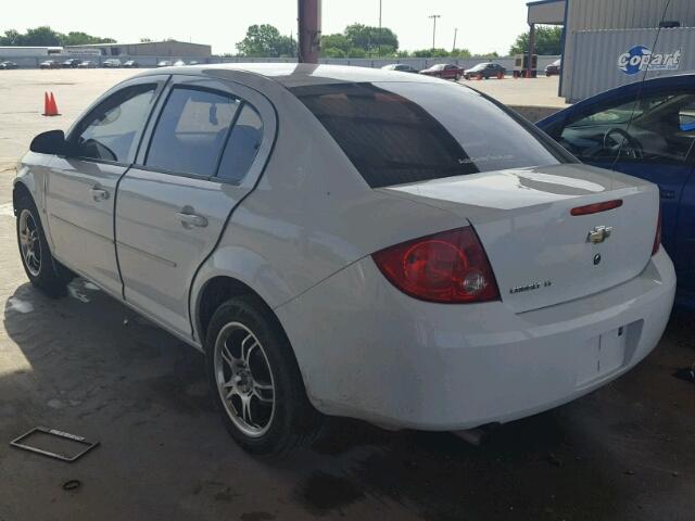 1G1AF5F52A7109130 - 2010 CHEVROLET COBALT 2LT WHITE photo 3