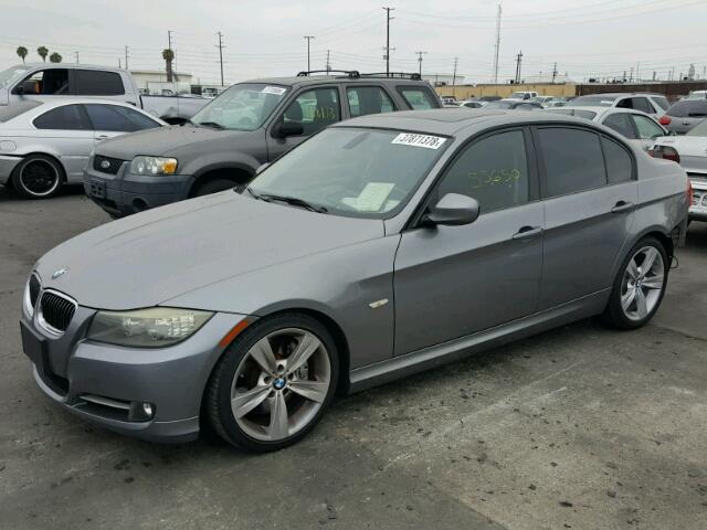 WBAPM5C51BE575833 - 2011 BMW 335 I SILVER photo 2