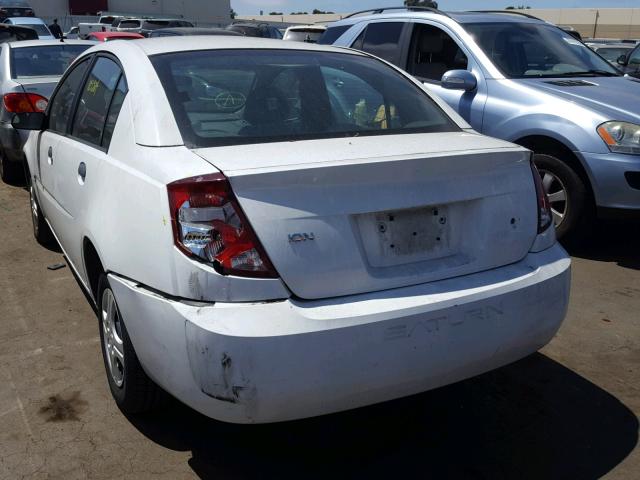 1G8AG52F75Z140364 - 2005 SATURN ION LEVEL WHITE photo 3