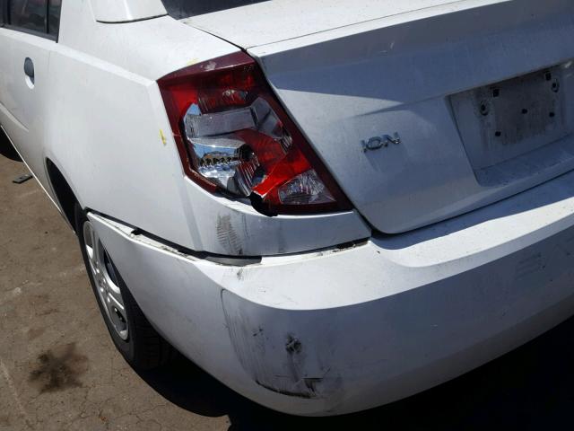 1G8AG52F75Z140364 - 2005 SATURN ION LEVEL WHITE photo 9