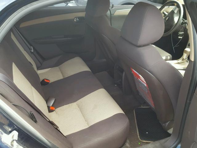 1G1ZA5E18BF288202 - 2011 CHEVROLET MALIBU LS BLUE photo 6
