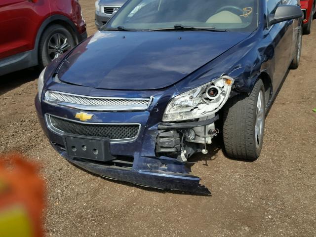 1G1ZA5E18BF288202 - 2011 CHEVROLET MALIBU LS BLUE photo 9