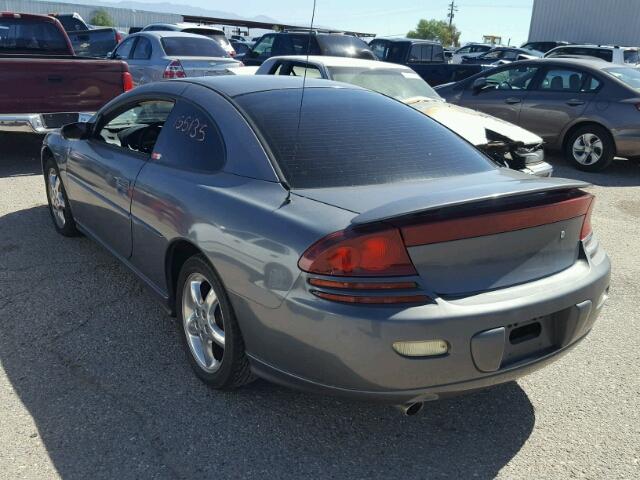 4B3AG52H82E021653 - 2002 DODGE STRATUS R/ CHARCOAL photo 3