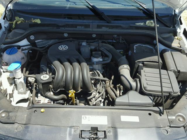 3VW2K7AJ7EM291858 - 2014 VOLKSWAGEN JETTA BASE 白色 照片 7