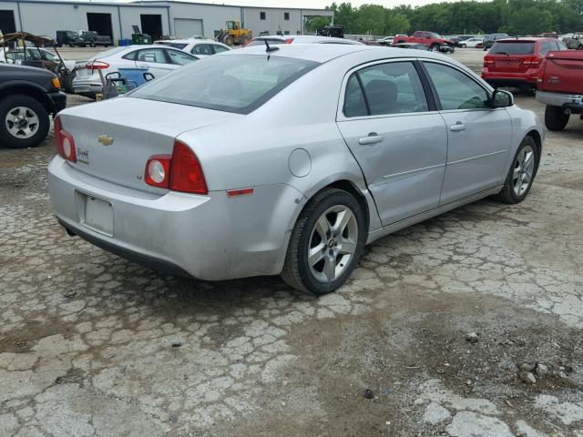 1G1ZH57B39F205870 - 2009 CHEVROLET MALIBU 1LT SILVER photo 4
