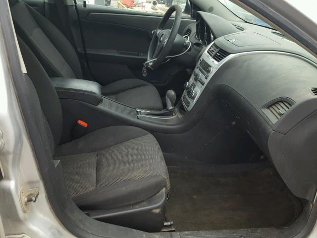1G1ZH57B39F205870 - 2009 CHEVROLET MALIBU 1LT SILVER photo 5