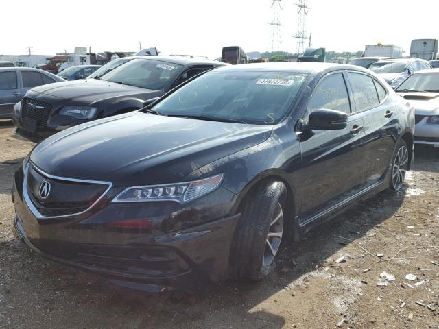 19UUB3F50HA002807 - 2017 ACURA TLX TECH BLACK photo 2