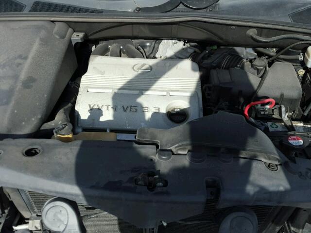 2T2GA31U45C023868 - 2005 LEXUS RX 330 BLACK photo 7