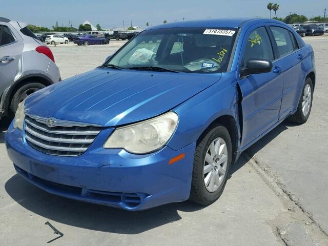 1C3LC46K08N211738 - 2008 CHRYSLER SEBRING LX BLUE photo 2