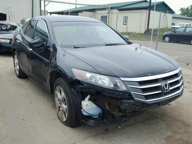 5J6TF2H57CL000565 - 2012 HONDA CROSSTOUR BLACK photo 1