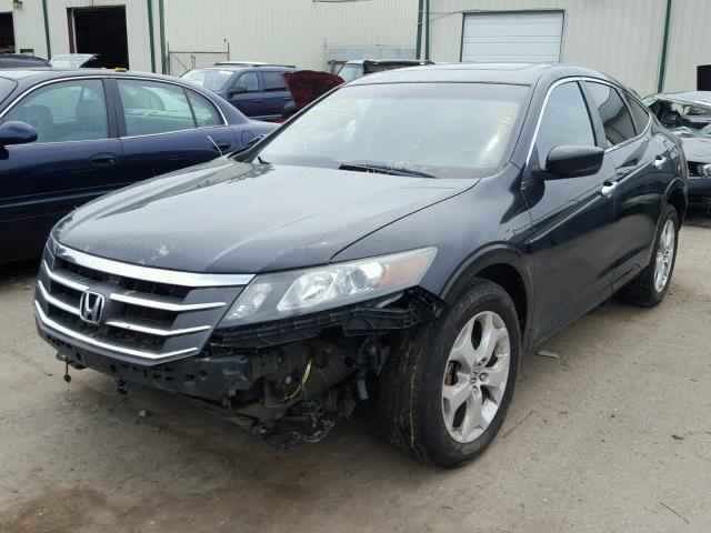 5J6TF2H57CL000565 - 2012 HONDA CROSSTOUR BLACK photo 2