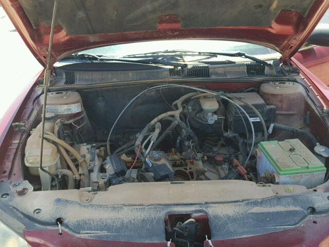 1G2NF52E32M637345 - 2002 PONTIAC GRAND AM S Tünd qırmızı foto 7