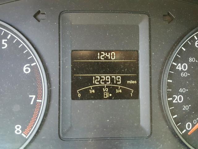 3VW2K7AJ4CM402654 - 2012 VOLKSWAGEN JETTA BASE 黑色 照片 8