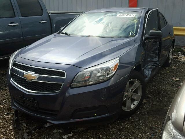 1G11B5SA4DF354889 - 2013 CHEVROLET MALIBU LS BLUE photo 2