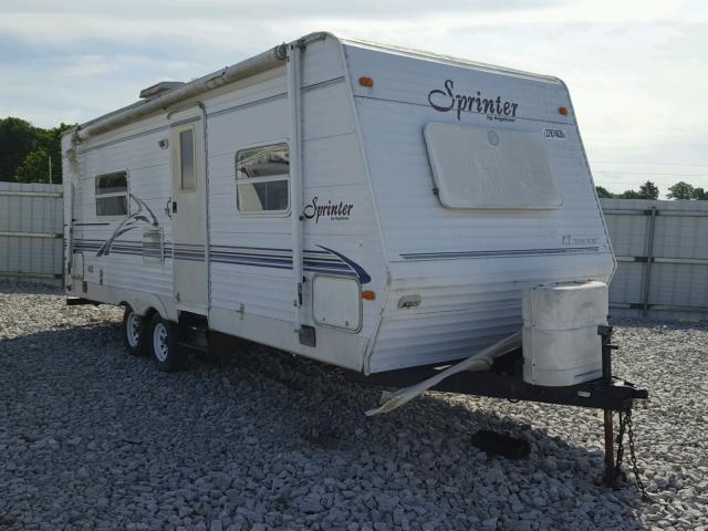 4YDT2592021203201 - 2002 KEYSTONE SPRINTER თეთრი ფოტო 1