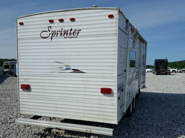 4YDT2592021203201 - 2002 KEYSTONE SPRINTER თეთრი ფოტო 4