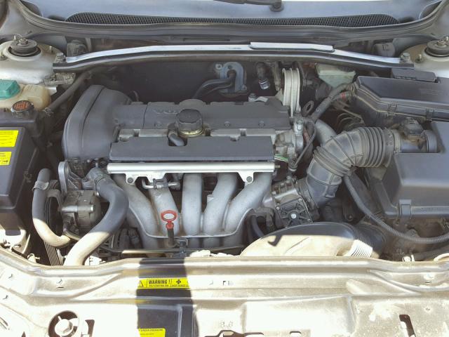 YV1RS61R912066368 - 2001 VOLVO S60 SILVER photo 7