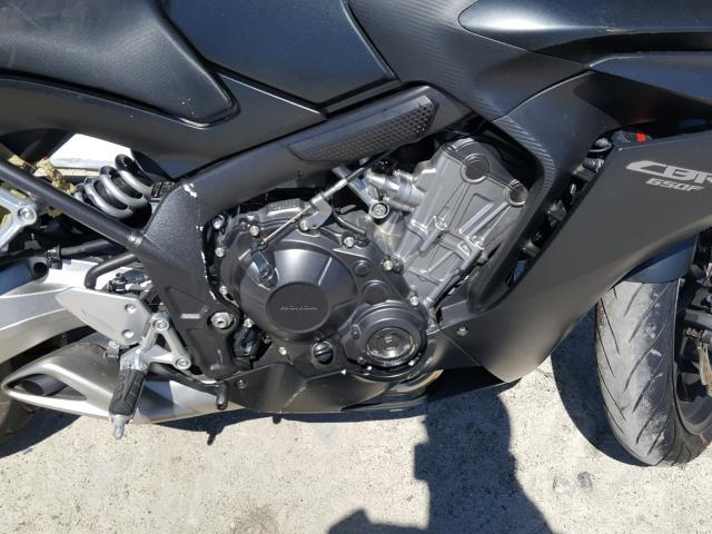 MLHRC740XE5000032 - 2014 HONDA CBR650 F BLACK photo 7