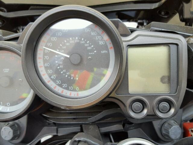 JYARP15Y78A000747 - 2008 YAMAHA FJR1300 A BLACK photo 8