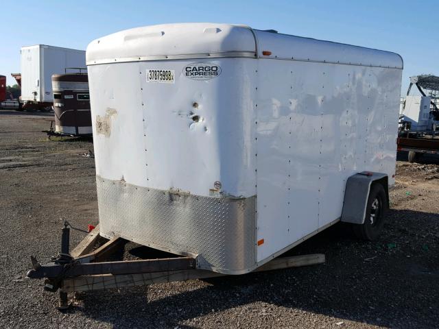 4U01C12159A039748 - 2009 CARGO TRAILER WHITE photo 2