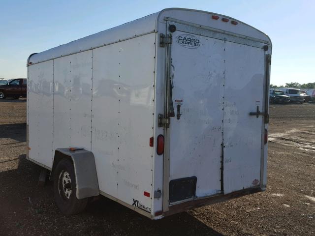 4U01C12159A039748 - 2009 CARGO TRAILER WHITE photo 3