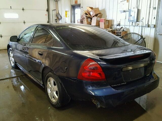 2G2WP552581150705 - 2008 PONTIAC GRAND PRIX BLUE photo 3