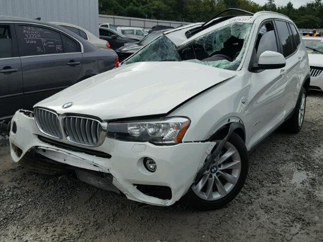 5UXWZ7C37H0V91713 - 2017 BMW X3 SDRIVE2 Weiß Foto 2