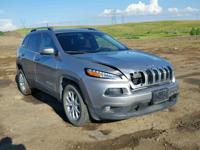 1C4PJMCS4GW282960 - 2016 JEEP CHEROKEE L CHARCOAL photo 1