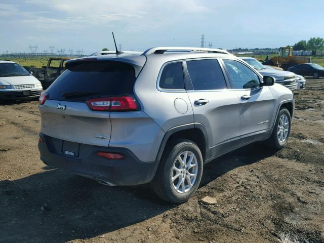 1C4PJMCS4GW282960 - 2016 JEEP CHEROKEE L CHARCOAL photo 4