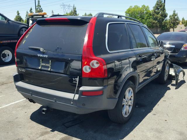 YV1CZ852951187973 - 2005 VOLVO XC90 V8 BLACK photo 4