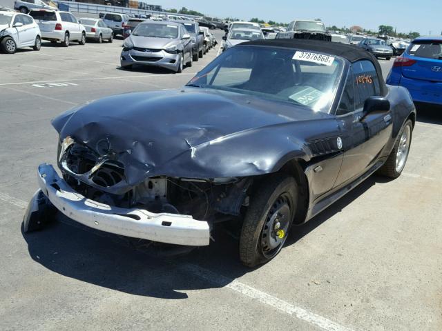 4USCH9347YLG02958 - 2000 BMW Z3 2.3 BLACK photo 2