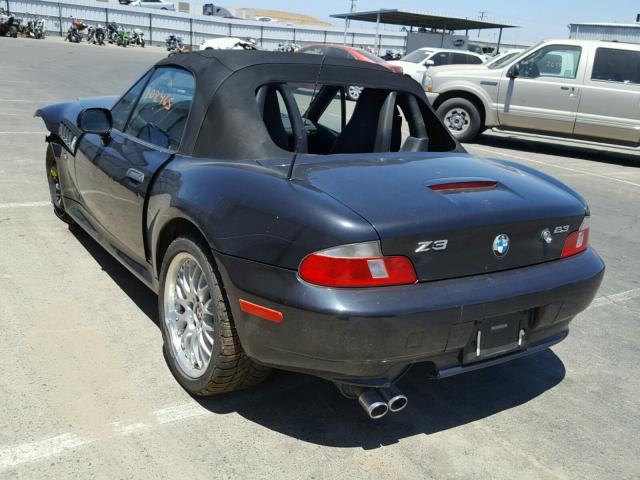 4USCH9347YLG02958 - 2000 BMW Z3 2.3 BLACK photo 3