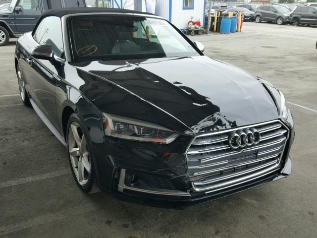 WAU24GF50JN003507 - 2018 AUDI S5 PRESTIG BLACK photo 1
