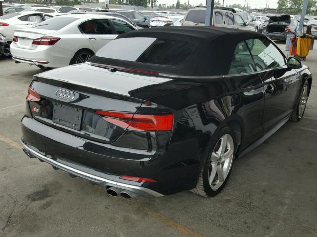 WAU24GF50JN003507 - 2018 AUDI S5 PRESTIG BLACK photo 4
